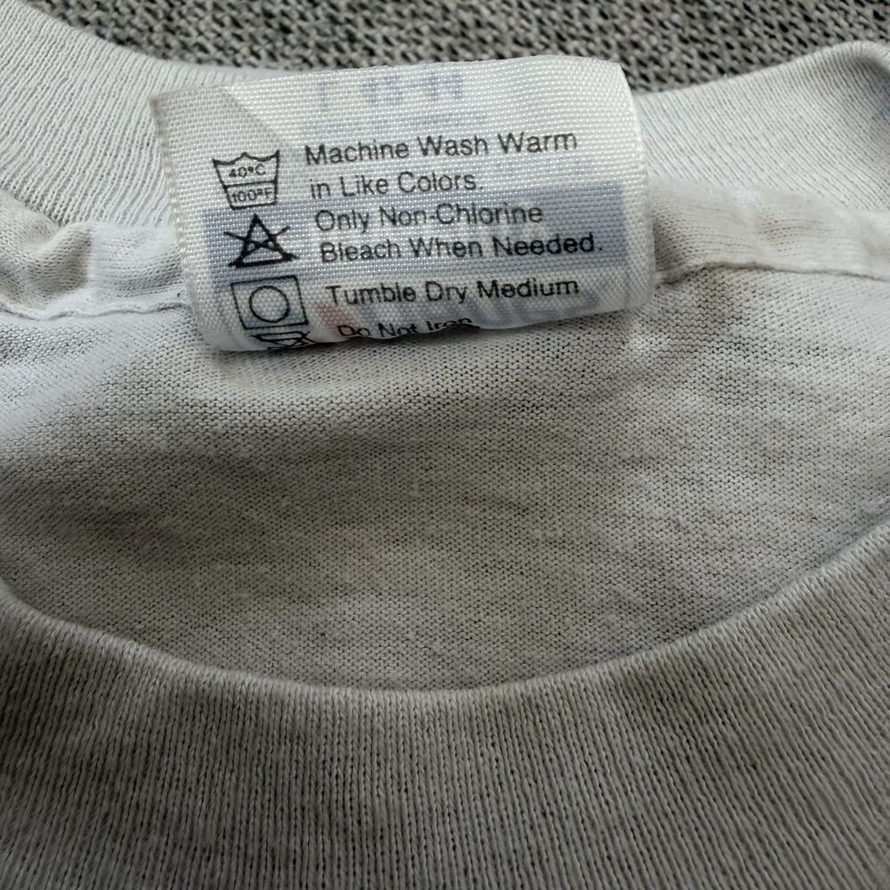 Vintage Hanes POW MIA Vietnam Veterans Shirt Mens L 50/50 USA Graphic Tee - Picture 7 of 8